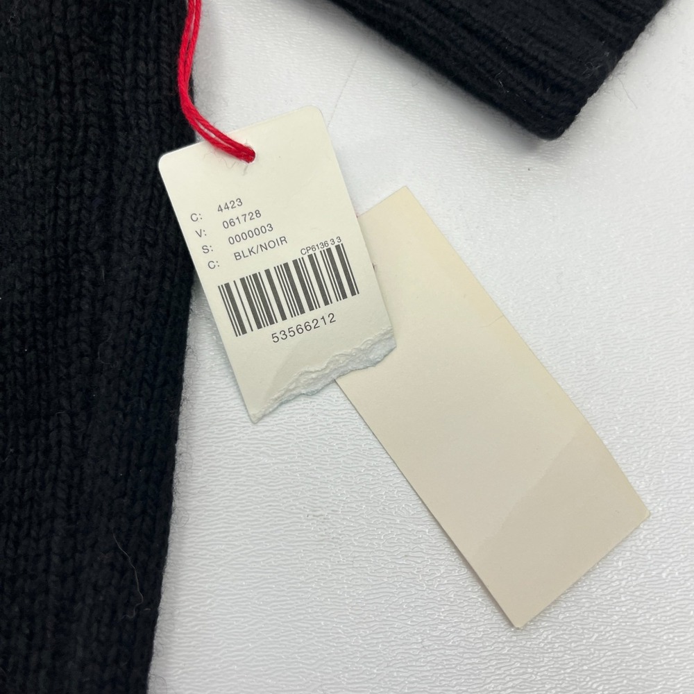 Anthropologie NWT Black Sweater 1X S/S Turtleneck Hand Knit Tuscany Italy - Picture 8 of 13